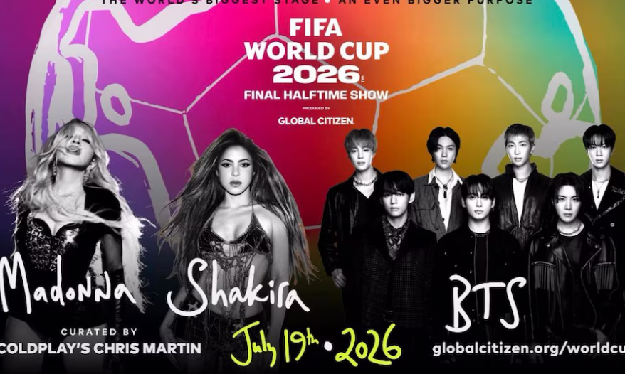 Shakira, Madonna e BTS farão show no intervalo da final da Copa do Mundo 2026