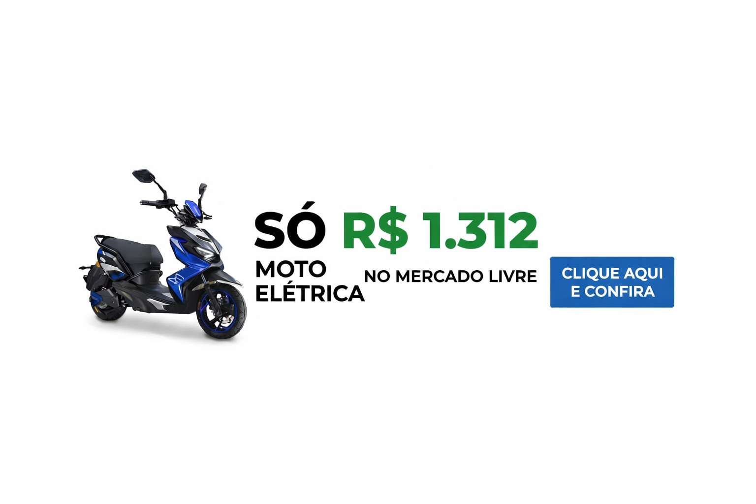 Moto elétrica - Mercado Livre