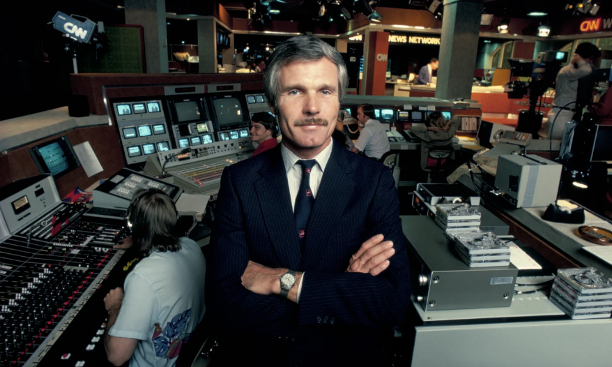 fundador da CNN, Ted Turner,