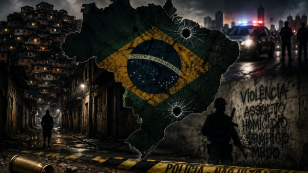 homicídios cai no Brasil violencia