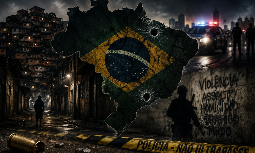 homicídios cai no Brasil violencia