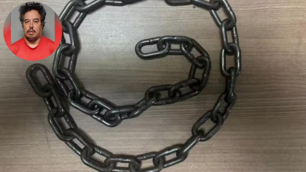 pai menino corrente