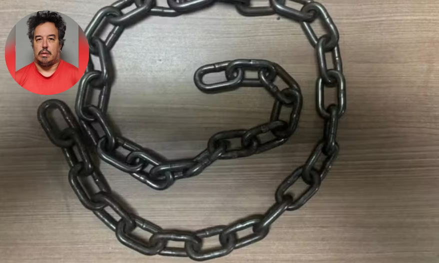 pai menino corrente
