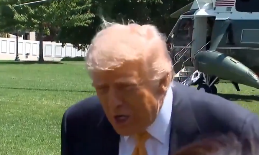 Trump chama repórter de “burra” após questionamento sobre gastos da Casa Branca