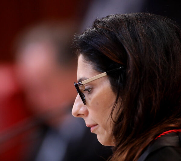 A ministra Estella Aranha