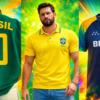 Camisas masculinas da Seleção
