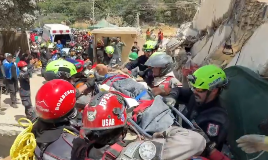 Equipes dos EUA e da Venezuela