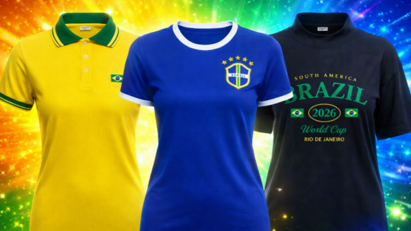 camisas femininas da Seleção