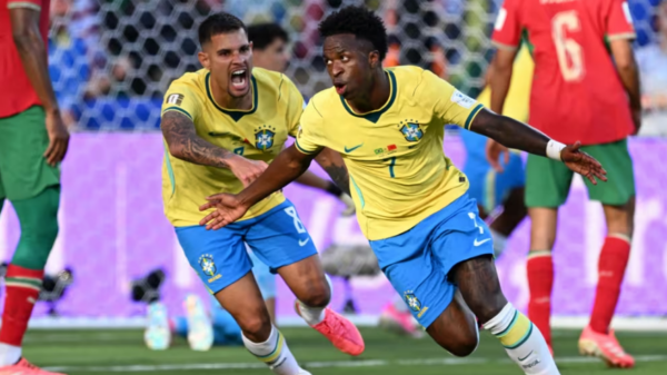 estreia do Brasil na Copa do Mundo