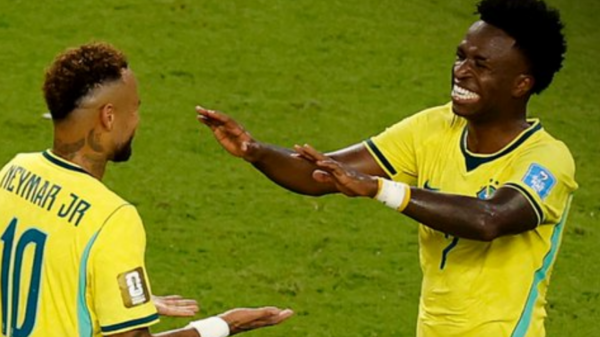 neymar e vini brasil