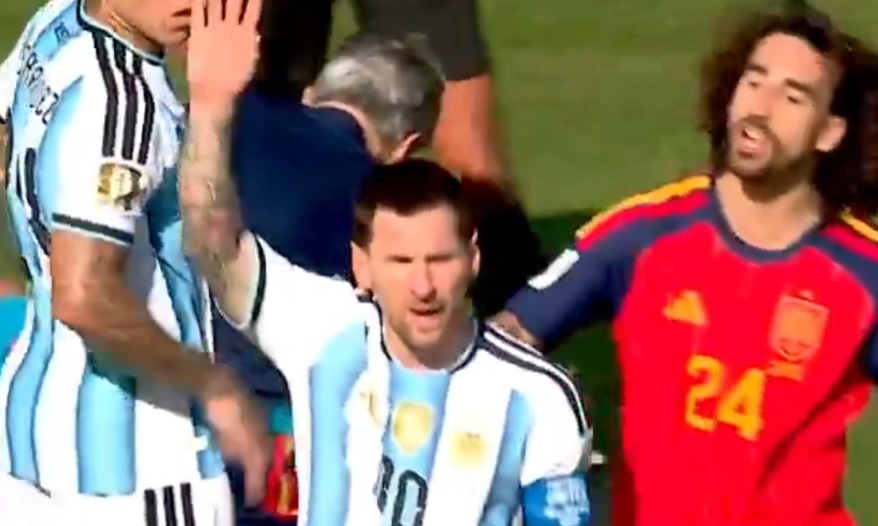 Messi, Cucurella