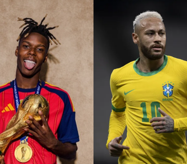Nico Williams dedica título da Copa a Neymar