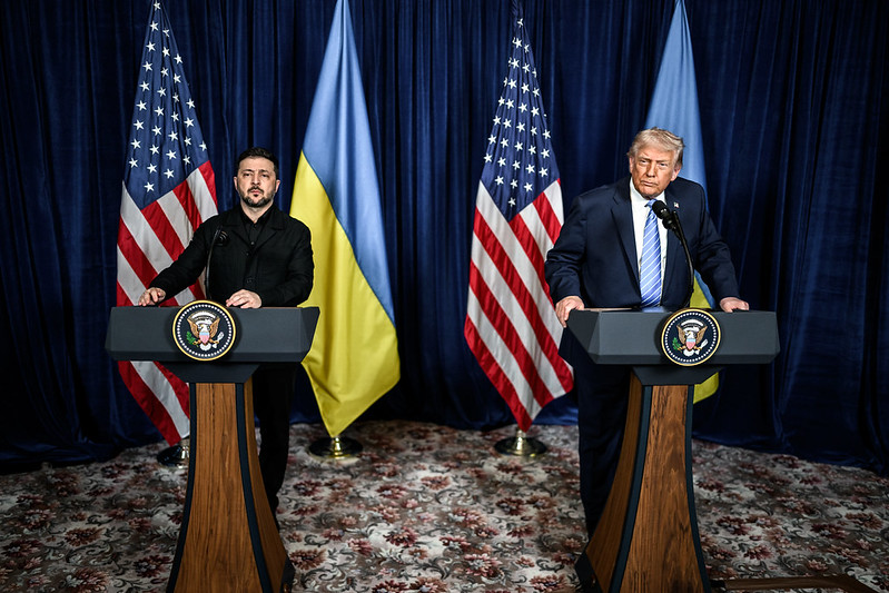 Trump e Zelensky