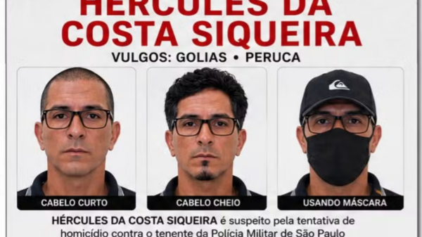 atirador que baleou tenente da Rota