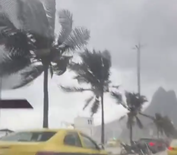 Vendaval de 100 km/h