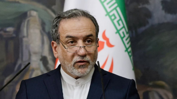 O chanceler iraniano, Abbas Araqchi