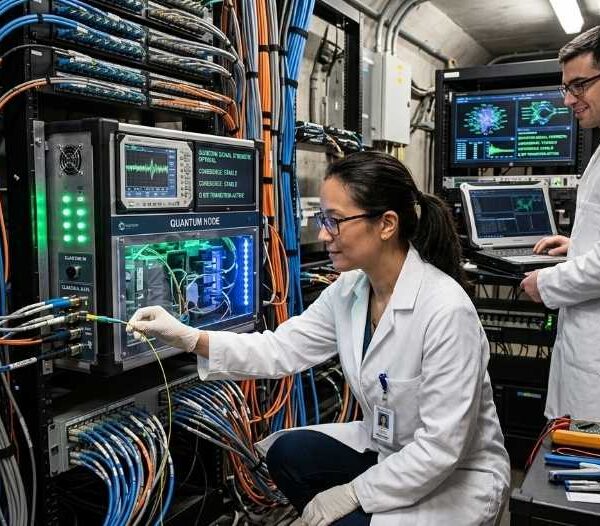 Cientistas testam 'internet quântica' em cabos
