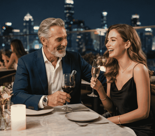 Festa para encontrar sugar daddy
