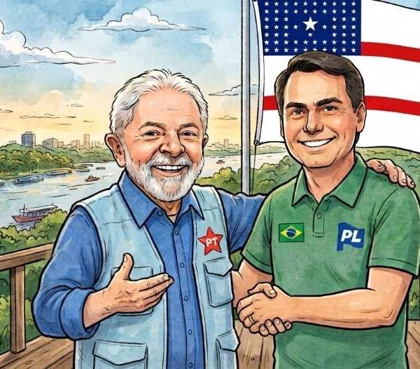 Lula e Flávio no Amazonas