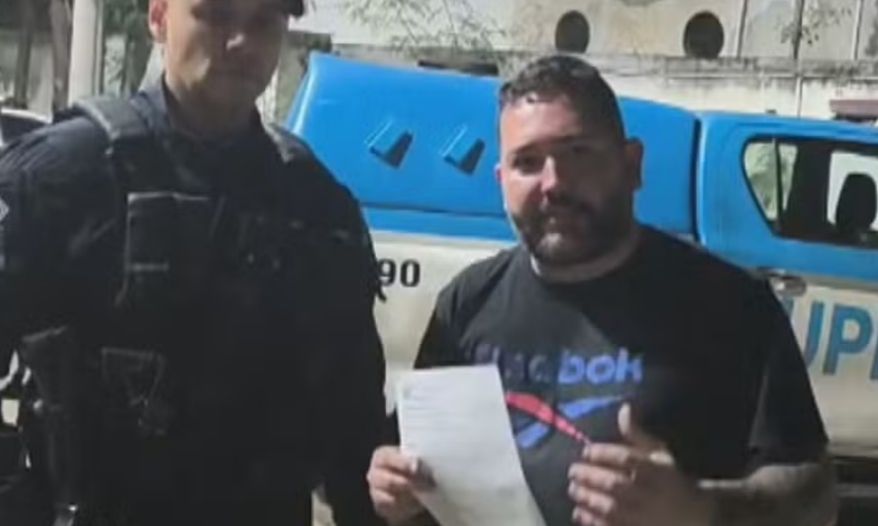 Pai é assaltado e criminosos