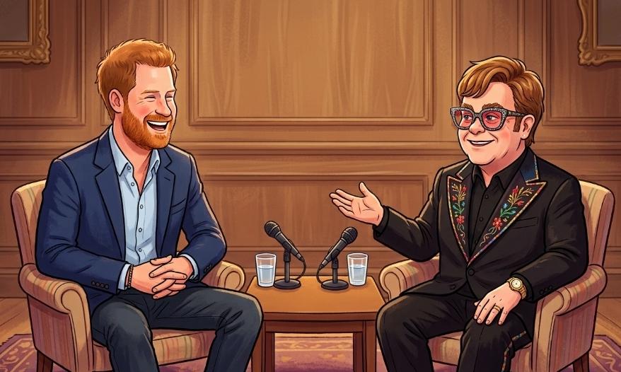 Príncipe Harry, Elton John