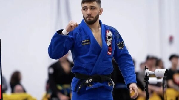 Professor brasileiro de jiu-jítsu