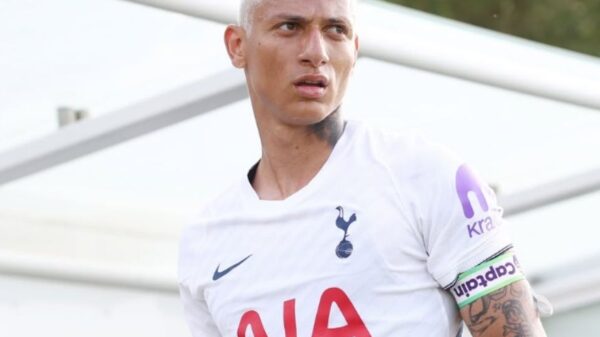 Richarlison no Tottenham
