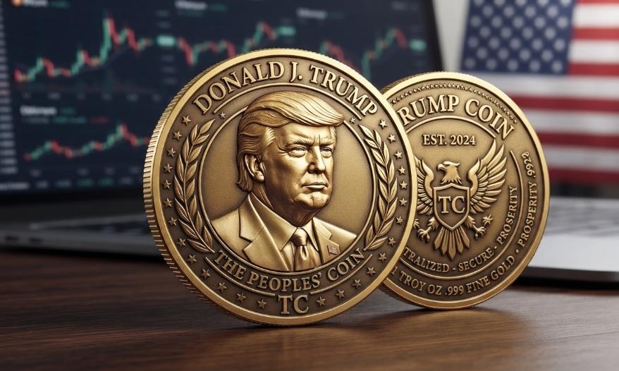 criptomoeda trump