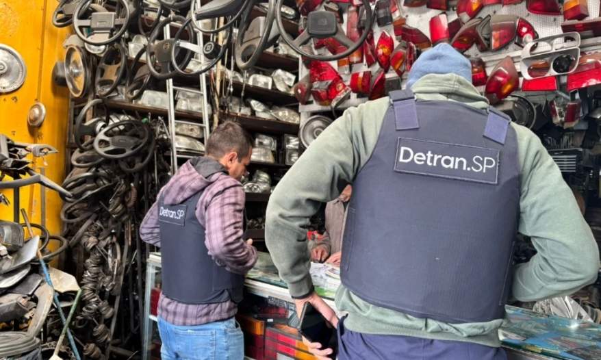 Desmonte credenciado pelo Detran