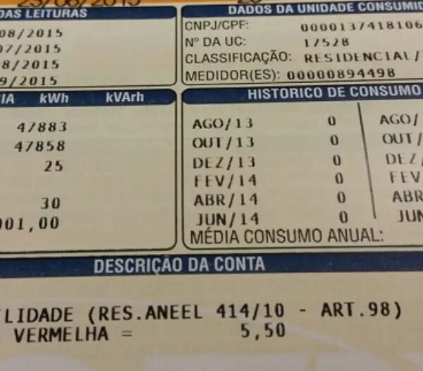 conta de luz