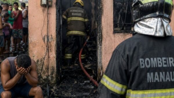 incêndio em Manaus