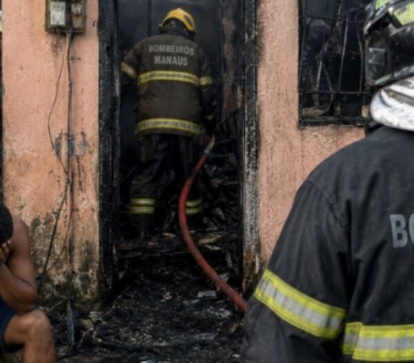 incêndio em Manaus