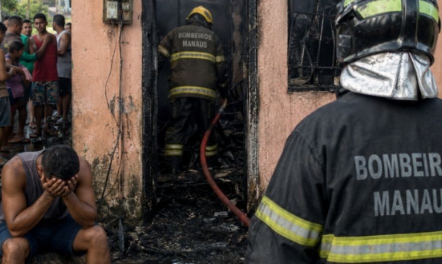 incêndio em Manaus