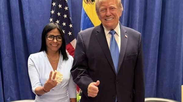 Trump e Delcy Rodríguez s