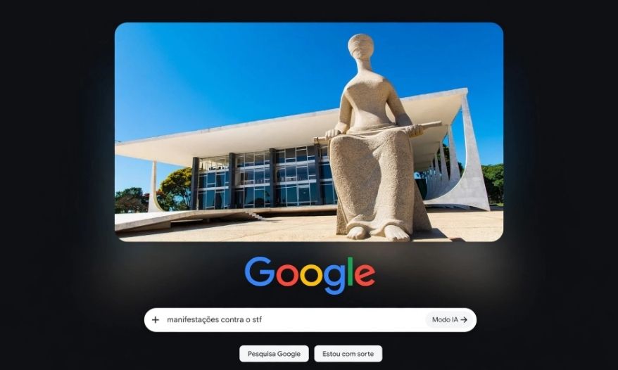 manifestação contra o STF