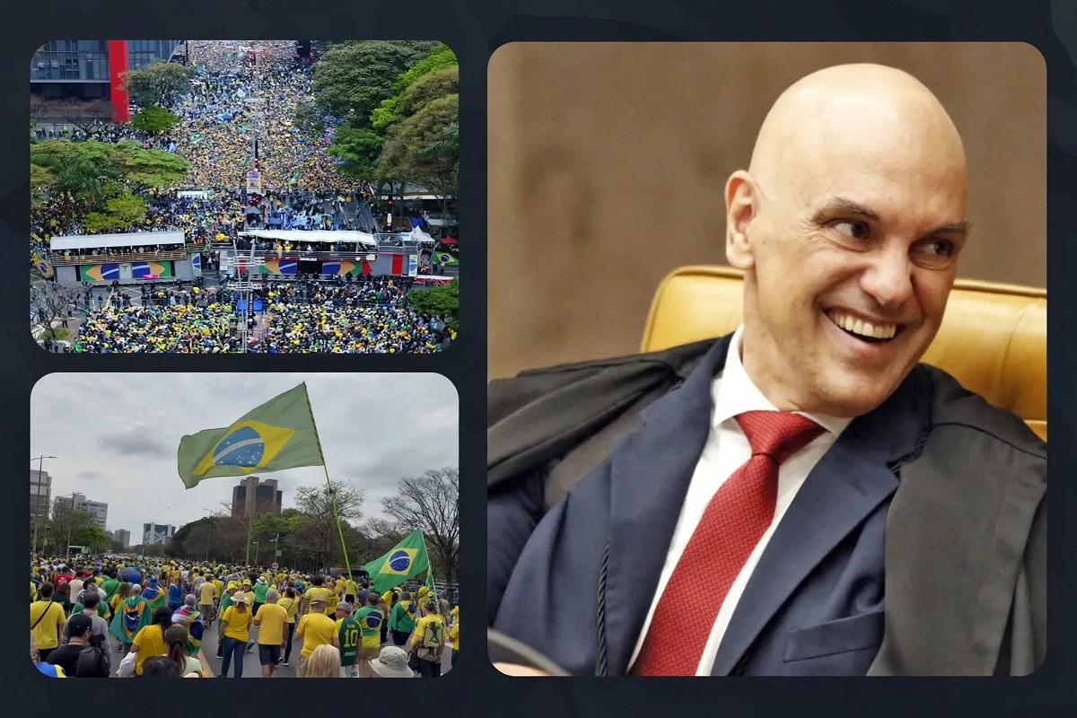 Ao menos 12 capitais registraram atos pedindo a saída de Alexandre de Moraes