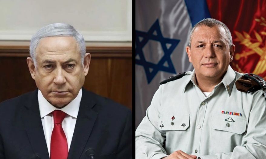 Netanyahu e Eisenkot