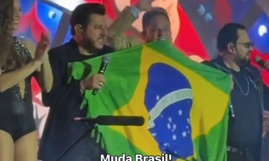 Leonardo e Bruno & Marrone declaram apoio a Flávio