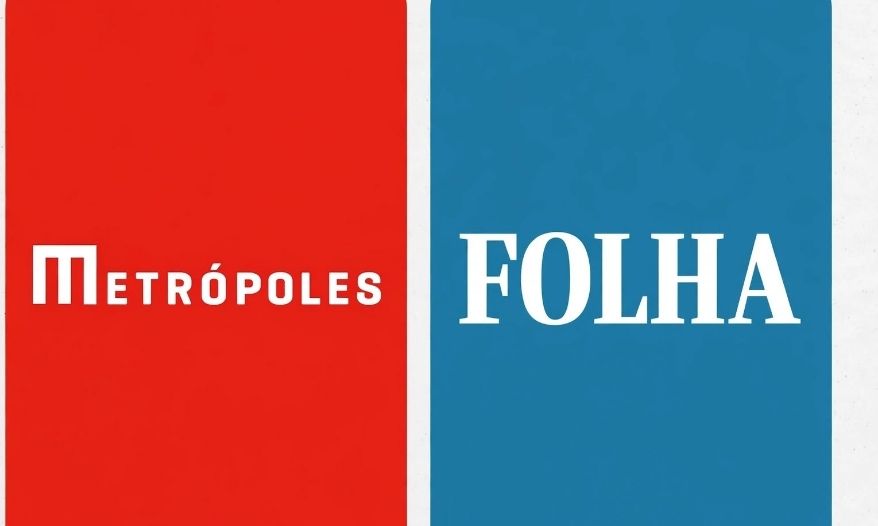 metrópoles e folha